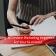 Why is content marketing important for your business – Cover Photo